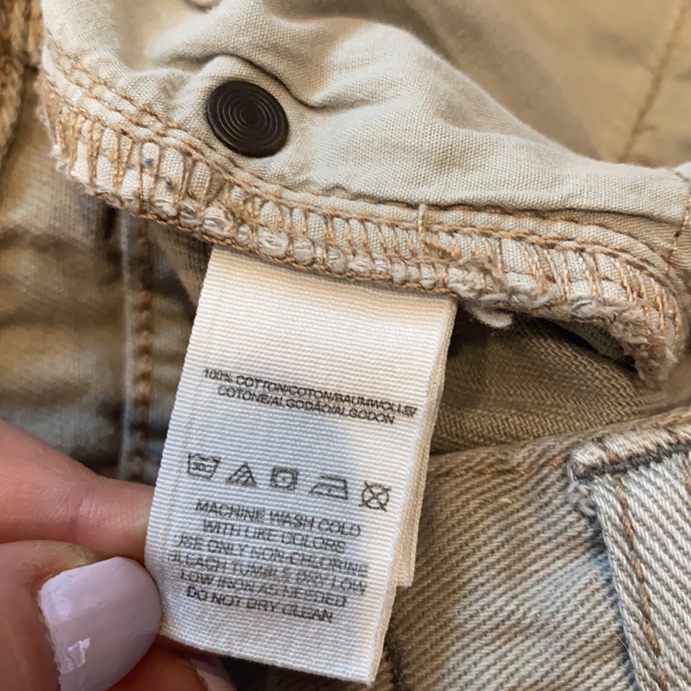 Free People gray denim shorts - Picture 5 of 5